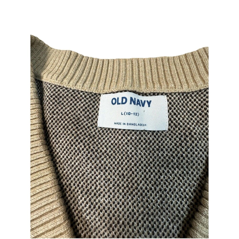 New Girl Horse Slouchy Knit Cardigan Sweater OLD NAVY L Equestrian Ranch Western - Picture 3 of 10